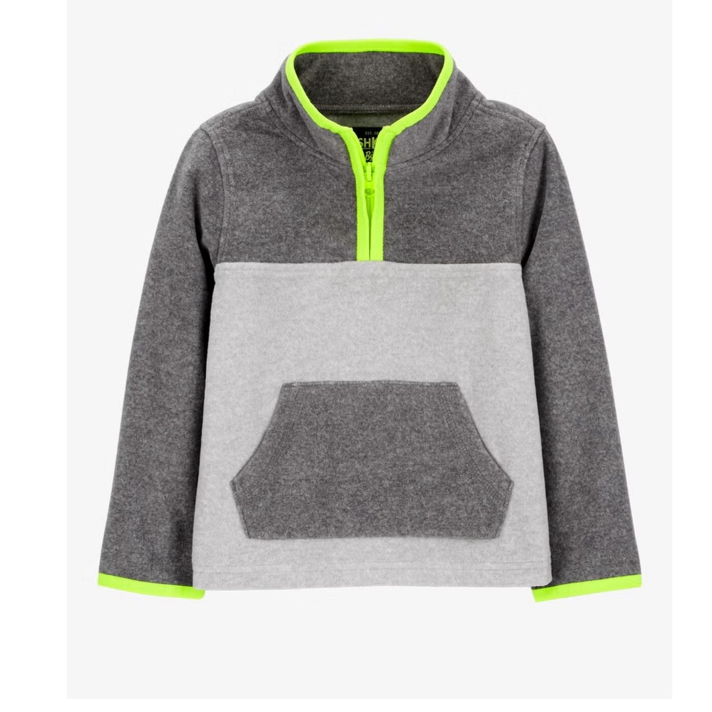 🪐Quarter-Zip Microfleece Pullover - Picture 1 of 2
